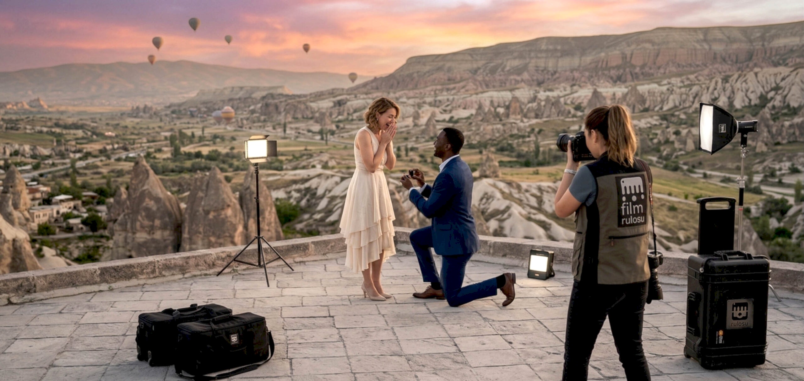 Evlilik Teklifi Çekimi