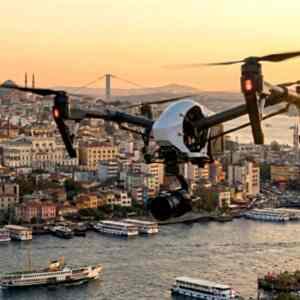 mimari drone çekimi