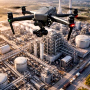 Fabrika Drone Çekimi