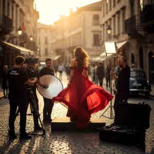 Model çekimi & Manken